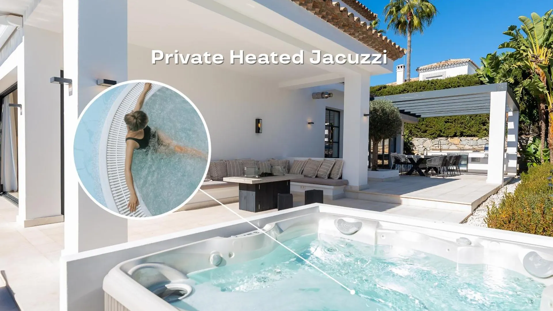 Vacation Marbella I Villa Lina, Golf Valley, Private Heated Pool, Jacuzzi, Close To The Marina