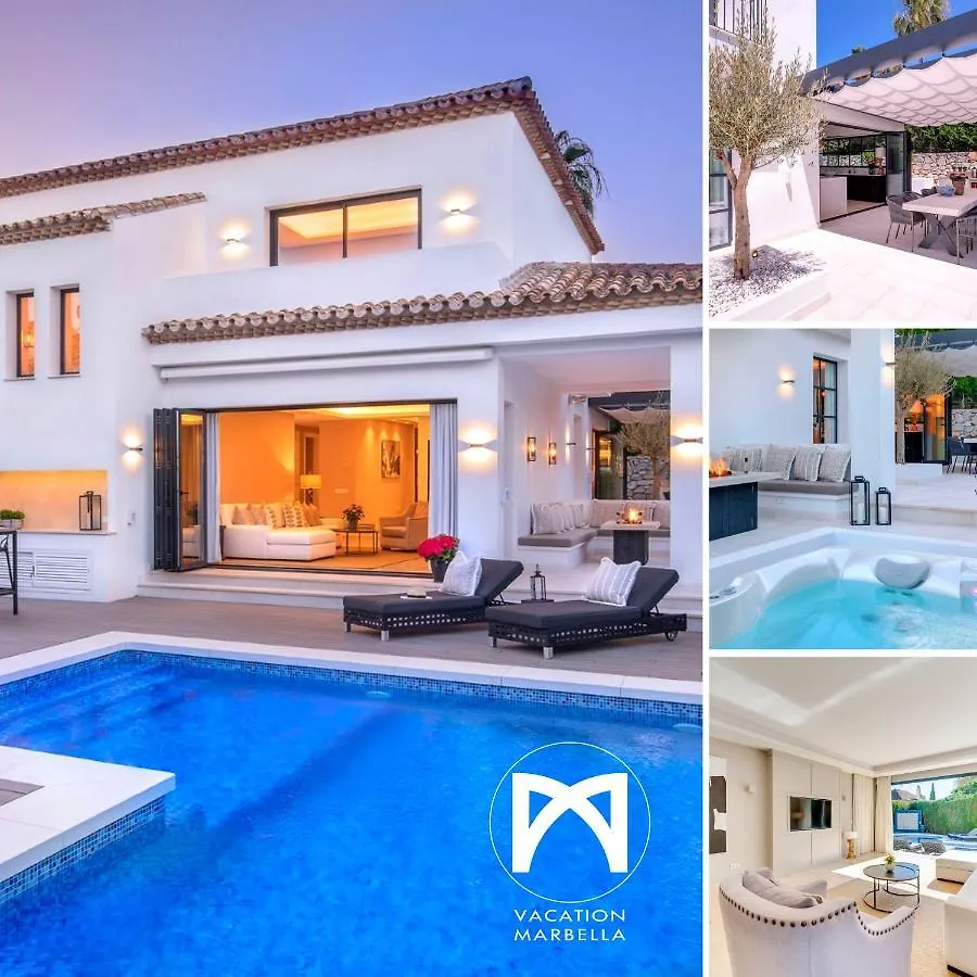 Vacation Marbella I Villa Lina, Golf Valley, Private Heated Pool, Jacuzzi, Close To The Marina
